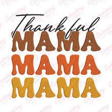 Thankful Mama Thanksgiving Embroidery Design