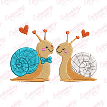 Cute Snail Machine Embroidery Design