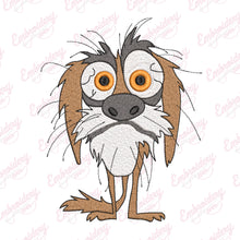 Crazy Dog Machine Embroidery Design