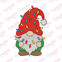 Christmas Gnome Embroidery Design