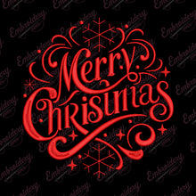 Christmas Blessings Embroidery Design