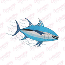 Tuna Fish Embroidery Design