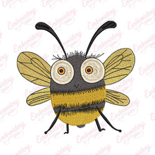 Funny Bee Embroidery Design