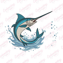 Marline Fish Embroidery Design