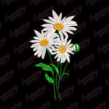 Lovely Daisy Flower Embroidery Design
