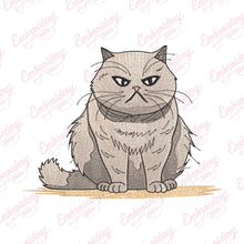 Ragdoll Cat Embroidery Design