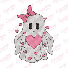 Halloween Ghost Be My Boo Embroidery Design