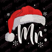 Merry Christmas Mr. Claus Embroidery Design