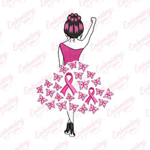 Breast Cancer Queen Embroidery Design