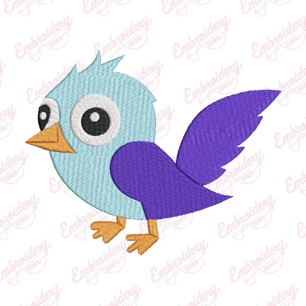 Mini Bird Machine Embroidery Design