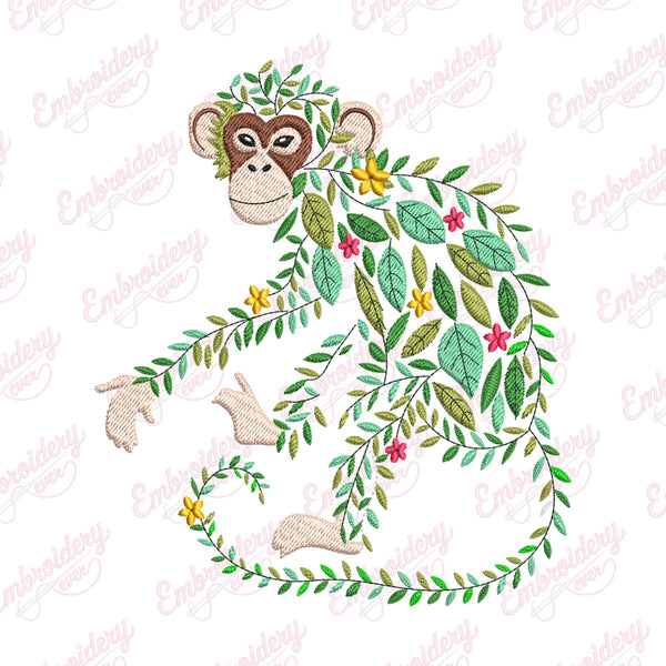 Manky Flower Embroidery Design
