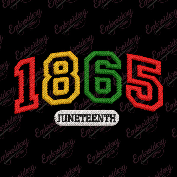 Freedom's Legacy 1865 Embroidery Design