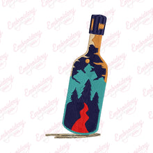 Bottle of Adventure Embroidery Design