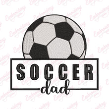 Proud Soccer Dad Machine Embroidery Design