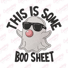 Halloween This Is Some Boo Sheet Embroidery Design