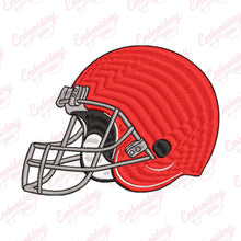 Football Helmet Embroidery Design