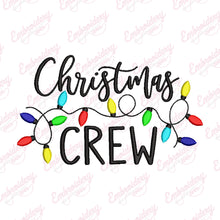 Christmas Crew Embroidery File