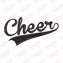 Cheer Cheerleader Embroidery Design