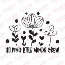 Helping Little Minds Grow Embroidery Design