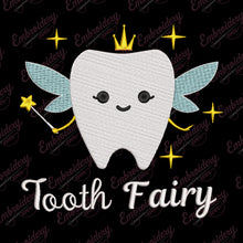 Funny Tooth Fairy Embroidery Design