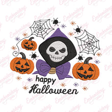 Happy Halloween Spooky Machine Embroidery Design