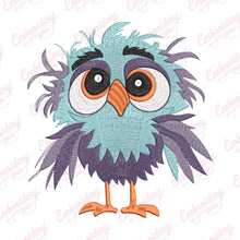 Modern Crazy Bird Embroidery Design
