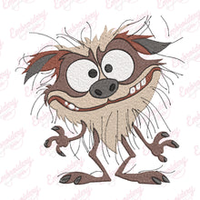 Funny Crazy Dog Embroidery Design