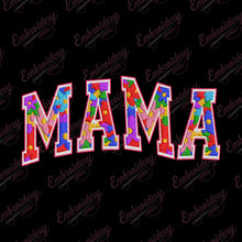 Mama Appliqué Font Embroidery Design