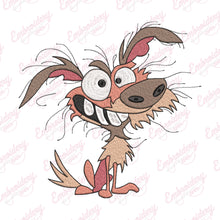 Whimsical Crazy Dog Machine Embroidery Design
