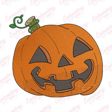 Halloween Pumpkin Machine Embroidery Design