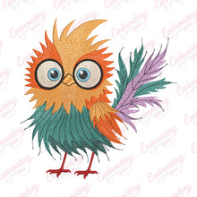 Quirky Crazy Bird Embroidery Easy Machine Stitch File