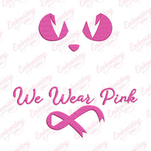 We Wear Pink Breast Cancer Awareness Embroidery Design