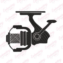 Fishing Reel Embroidery Design