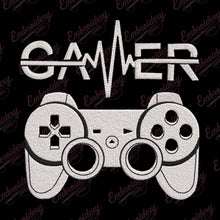 Video Game Gamer Embroidery Design