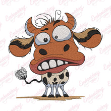 Stunning Cow Embroidery Design