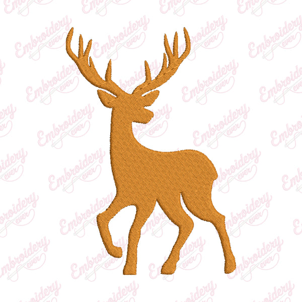 Deer Machine Embroidery Design