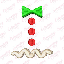 Gingerbread Man Attire Christmas Embroidery Design