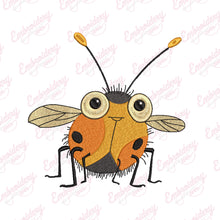 Funny Ladybug Embroidery Design