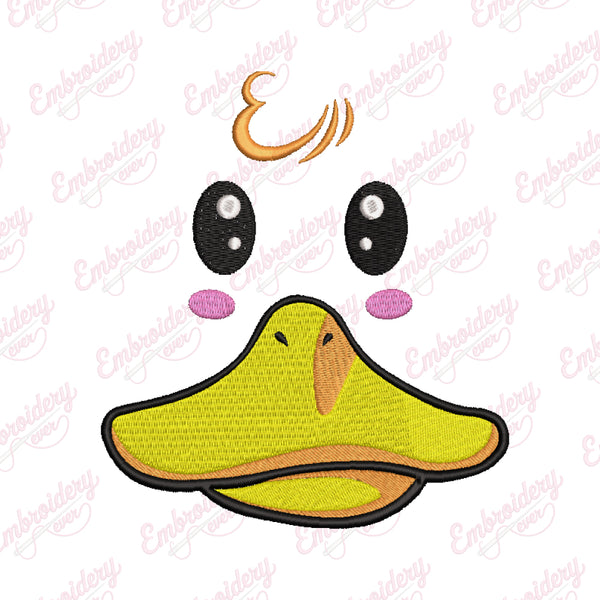 Duck Costume Embroidery Design