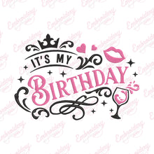 It's My Birthday Embroidery Design