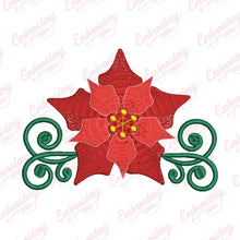 Christmas Holiday Bloom Embroidery Design