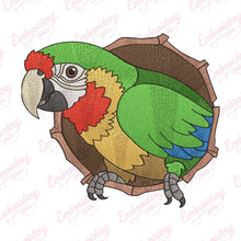 Cute Parrot Machine Embroidery Design