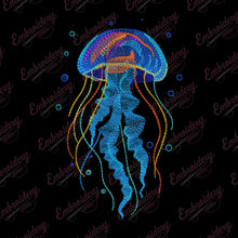 Jellyfish Machine Embroidery Design
