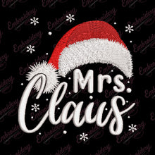 Mrs. Claus Christmas Cheer Embroidery Design