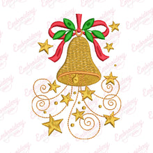 Christmas Jingle Bell Embroidery Design