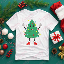 Groovy Christmas Tree Character Embroidery Design