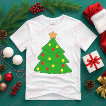 Festive Christmas Tree Embroidery Design