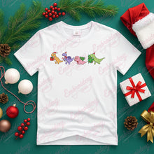 Merry Dinomas Celebration Embroidery Design