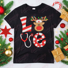 Christmas Nurse Love Embroidery Design