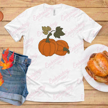 Autumn Pumpkin Thanksgiving Embroidery Design